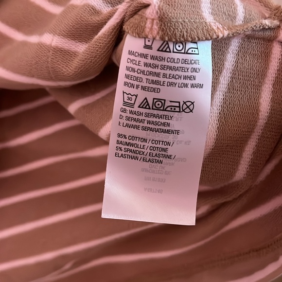 Striped collared v neck shirt - Picture 5 of 6